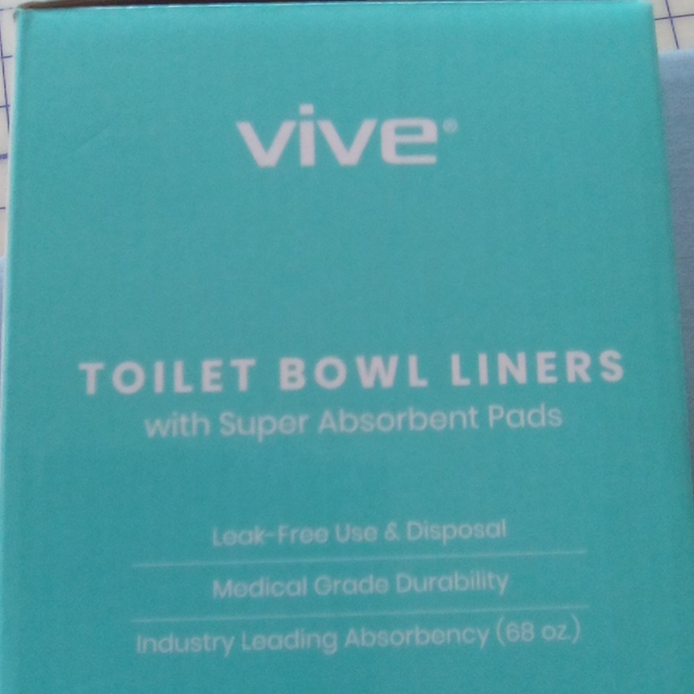 Vive Toilet Bowl Liners.